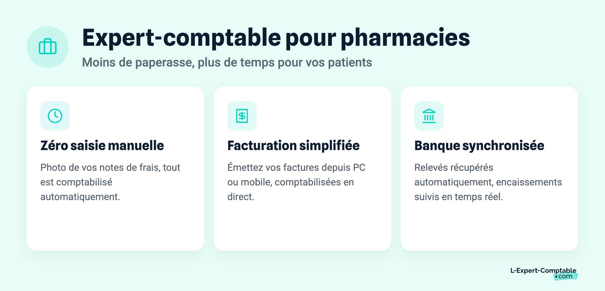 Expert-comptable pour pharmacies